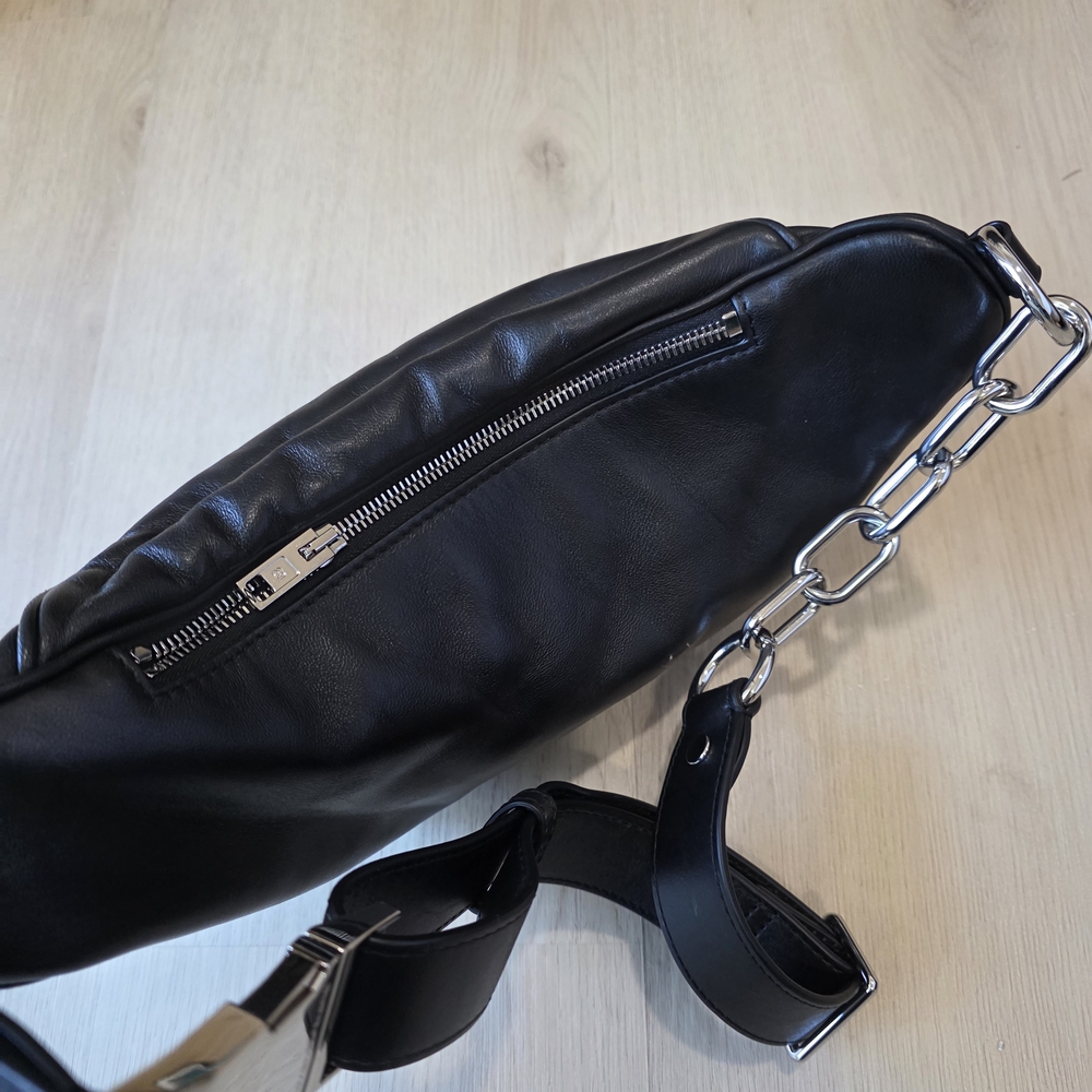 Alexander Wang Black Leather Belt Bag - Picture 3 of 5